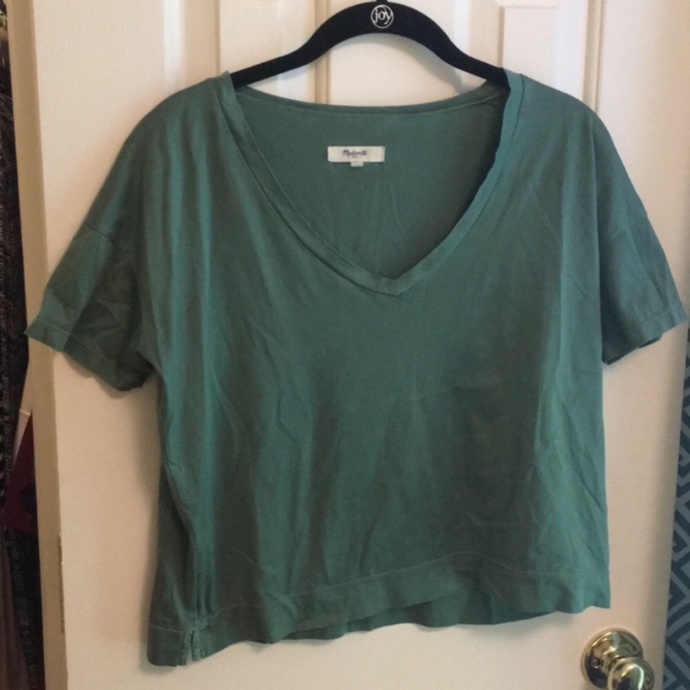 Madewell cropped tee